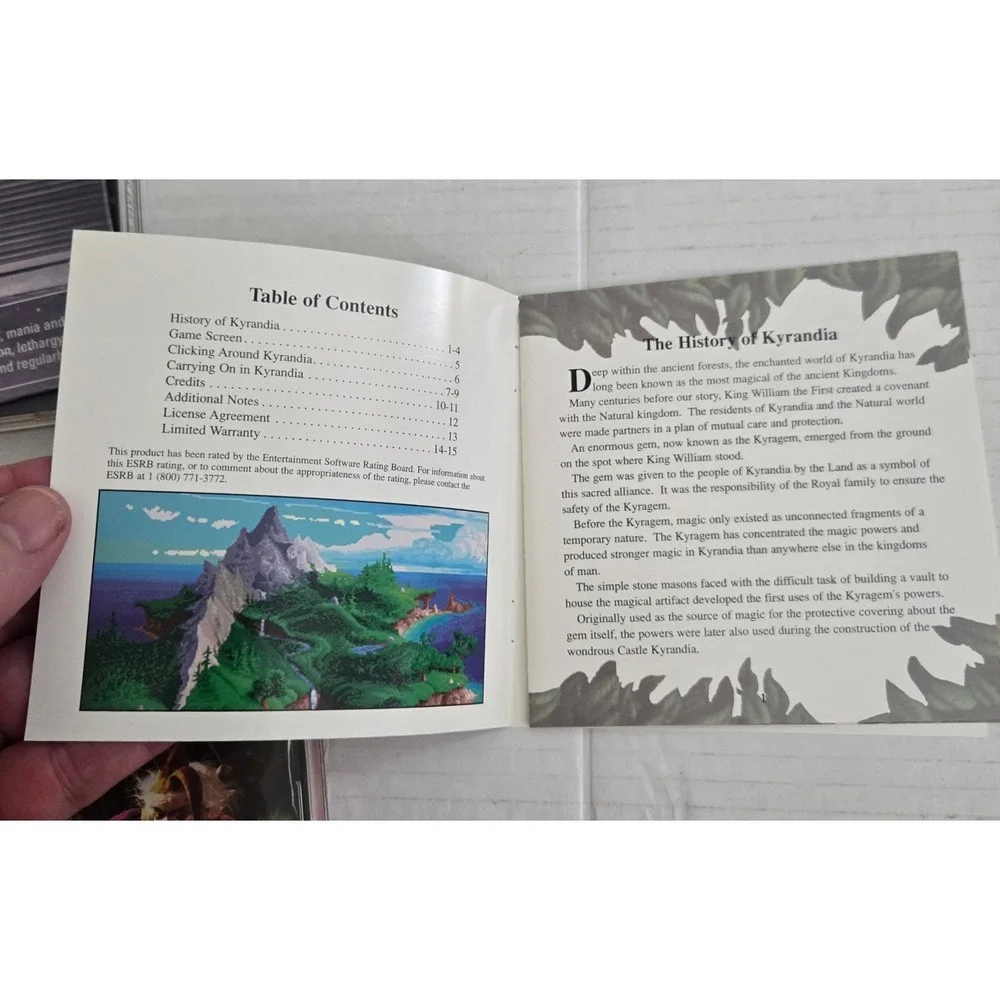 Legend of Kyrandia Book 2 3 PC CD ROM Big Box Components Manuals Westwood 1994